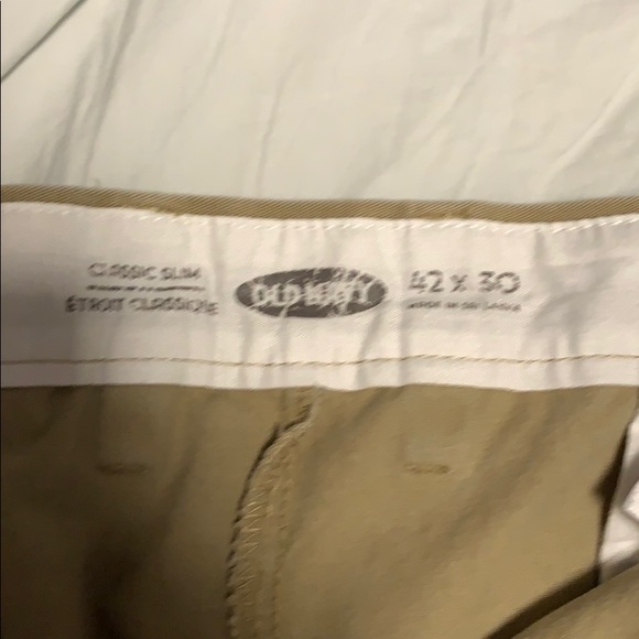 42x30 Old Navy Khakis - Picture 2 of 2